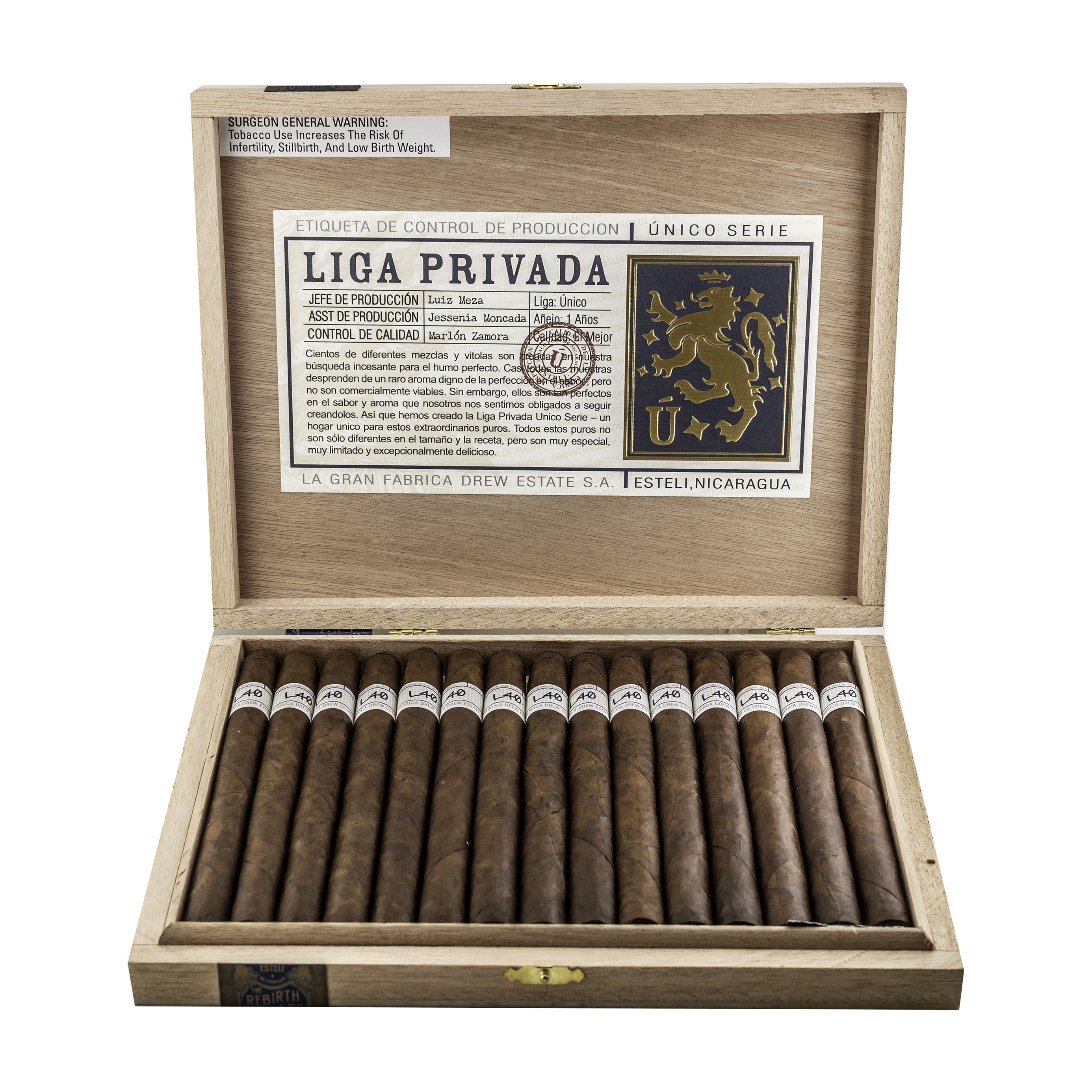 Liga Privada L40 Cigar - Box